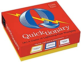Quicktionary: A Game of Lightning-Fast Wordplay (Games)