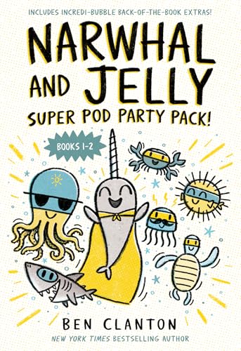 Narwhal and Jelly: Super Pod Party Pack!