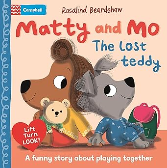 The Lost Teddy: A funny lift-the-flap story about learning to play together (Matty and Mo, 1)