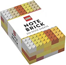 LEGO® Note Brick (Yellow-Orange): (Fun Stationery for LEGO® Fans, Note Papers for LEGO® Lovers)