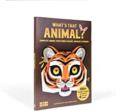 What's That Animal?: Complete animal faces using colours, doodle & stickers (What's That Face?)