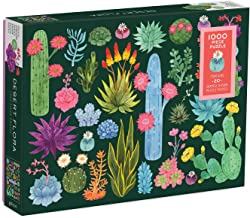 Desert Flora 1000 Piece Puzzle with Shaped Pieces