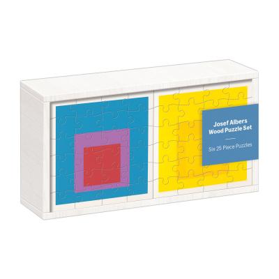 MoMA Josef Albers Wood Puzzle Set