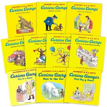 Curious George 10 Book Set